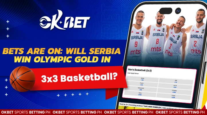 will serbia win olympic gold in 3x3 basketball rules