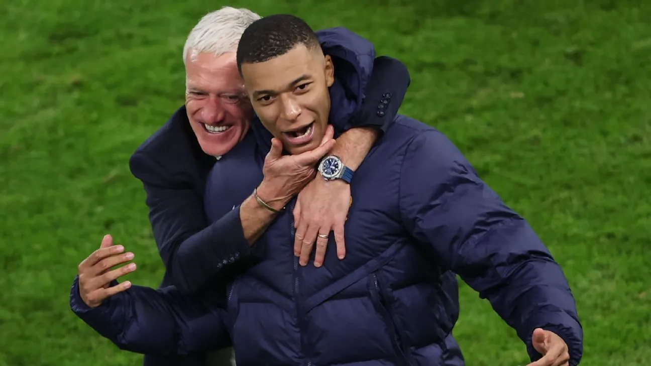 cidier deschamps defends kylian mbapp&eacute;