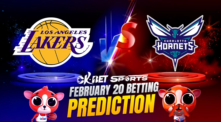 hornets vs lakers betting prediction and odds a logo of 2 nba teams