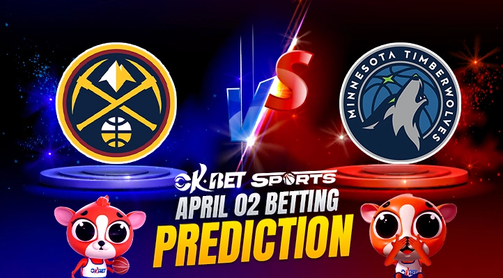 logo match up of timberwolves vs nuggets